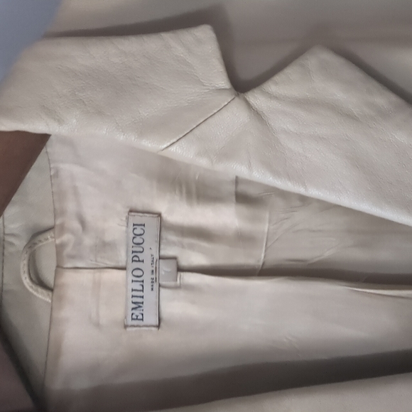 Emilio Pucci leather trench coat - Picture 6 of 11